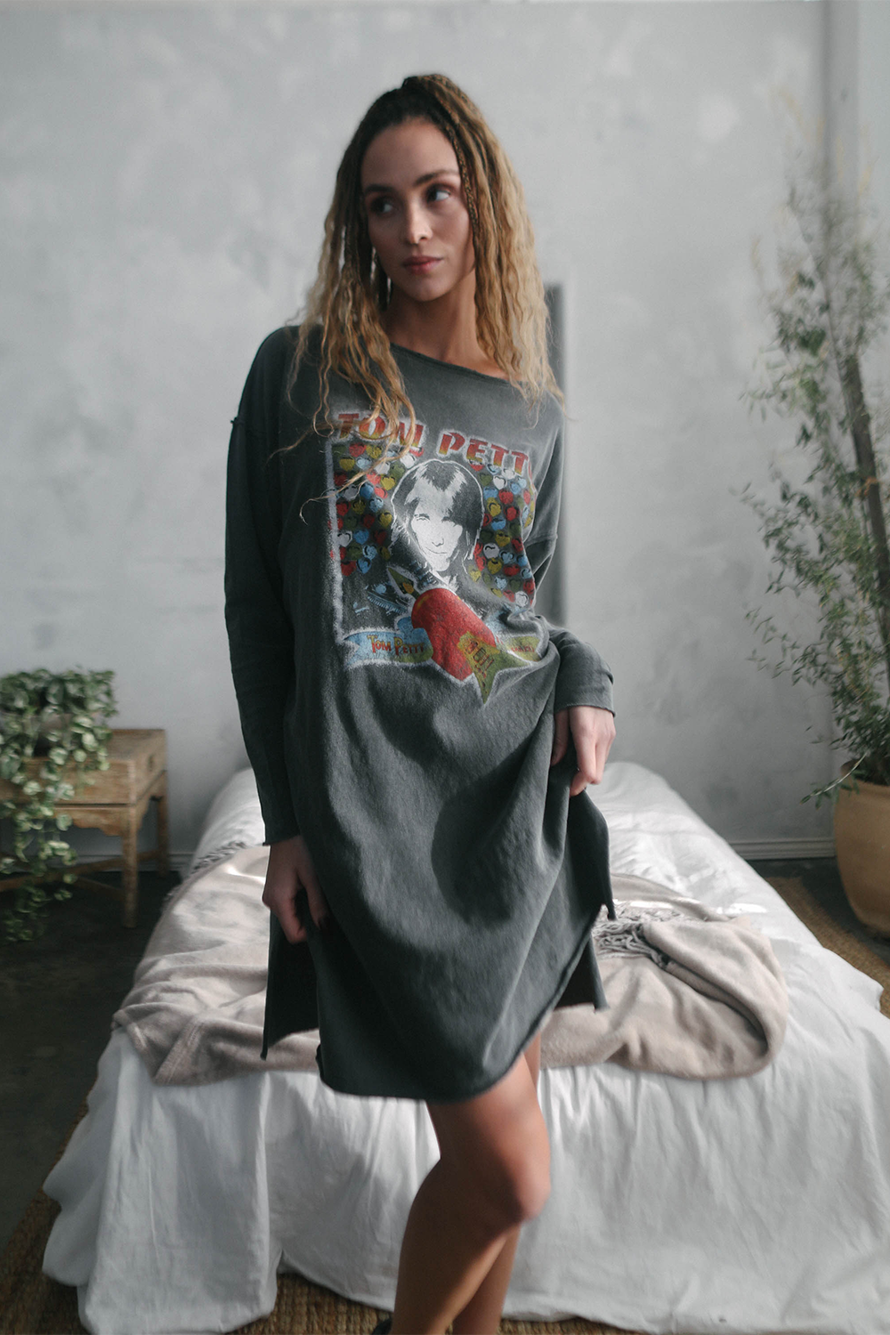 Tom Petty and the Heartbreakers Slit Dress by People of Leisure