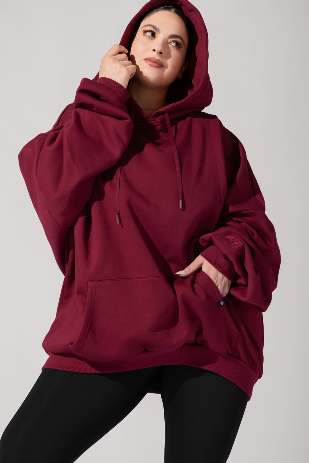 Pullover Cloud Hoodie - Crimson by POPFLEX®
