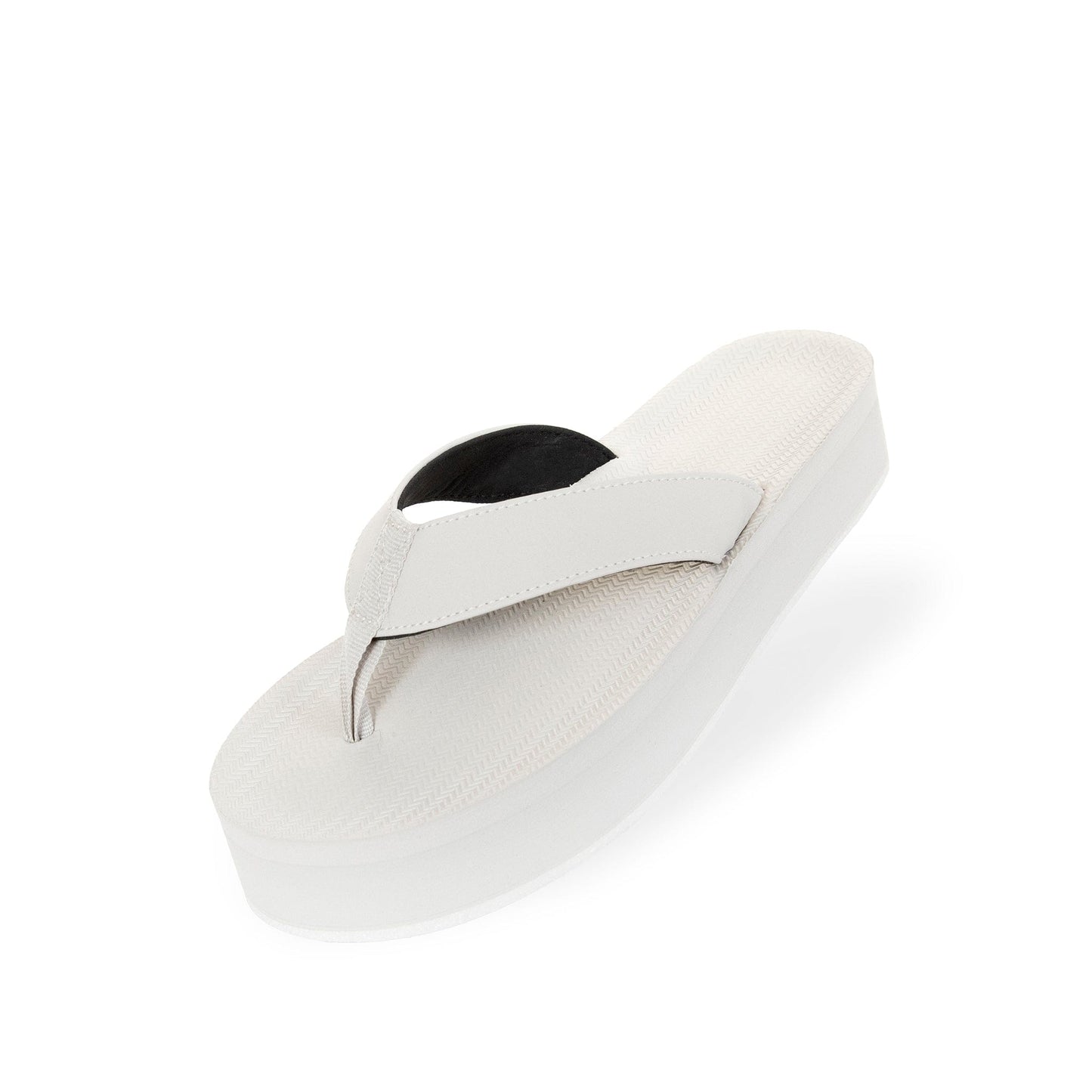 Women's Flip Flop Platform - Sea Salt by Indosole