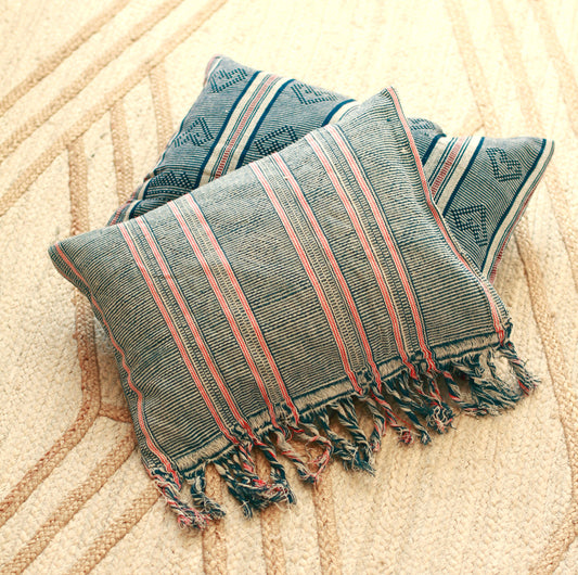 Sumba Ikat Handwoven Pillow No. 8 by BrunnaCo