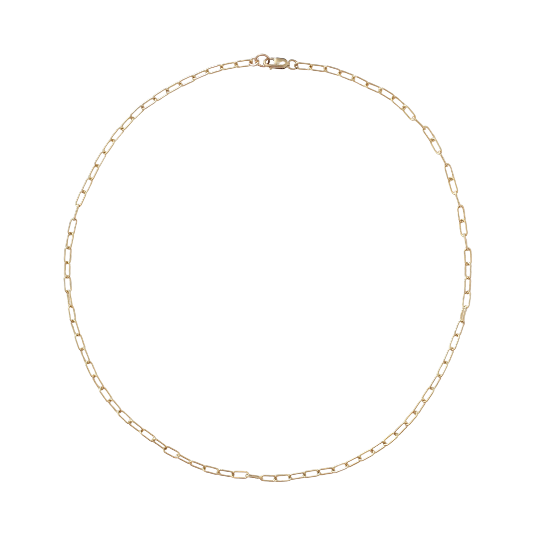 Bold Paperclip Chain Necklace by Urth and Sea