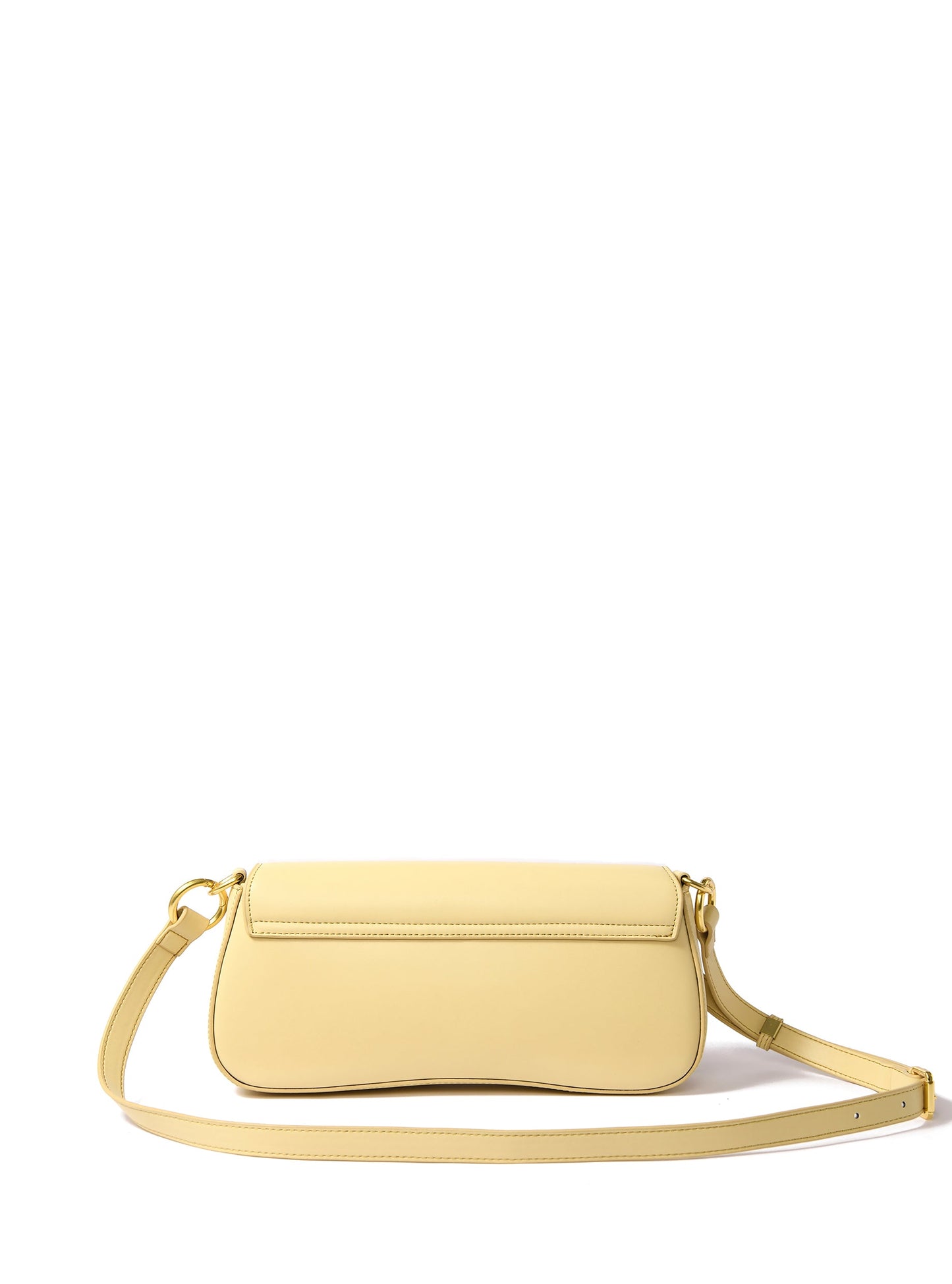 Jacqueline Leather Bag, Yellow by Bob Oré