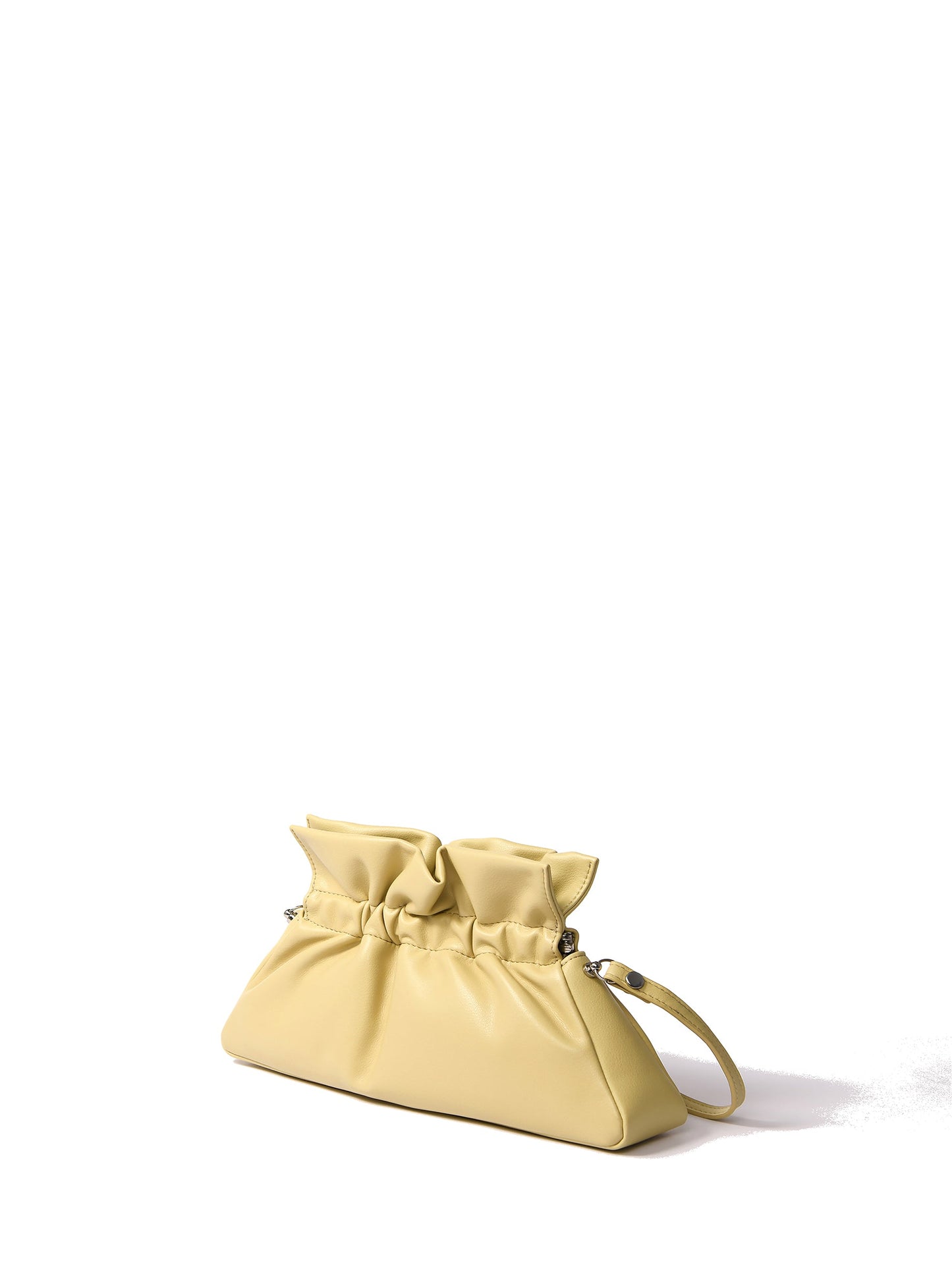 Mila Bag in Smooth Leather, Yellow by Bob Oré