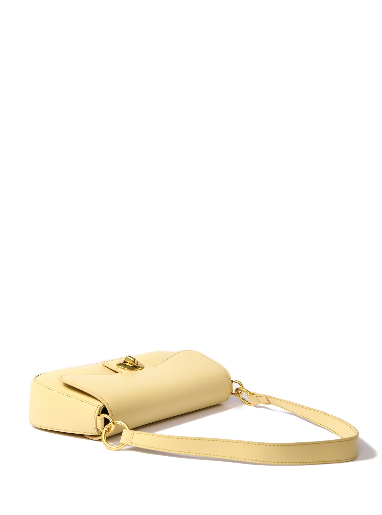 Jacqueline Leather Bag, Yellow by Bob Oré