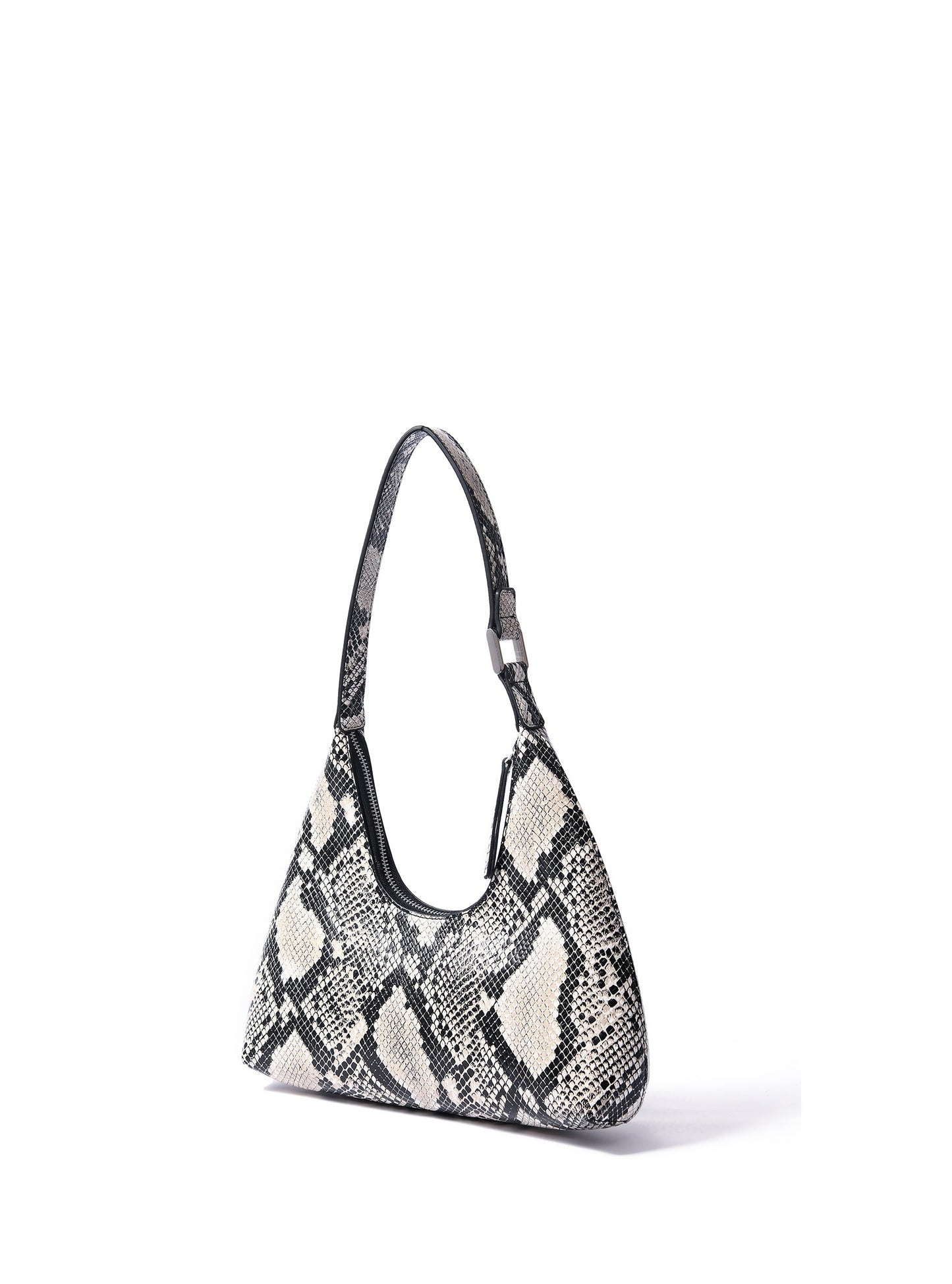 Alexia Bag in Smooth Leather, Snake by Bob Oré