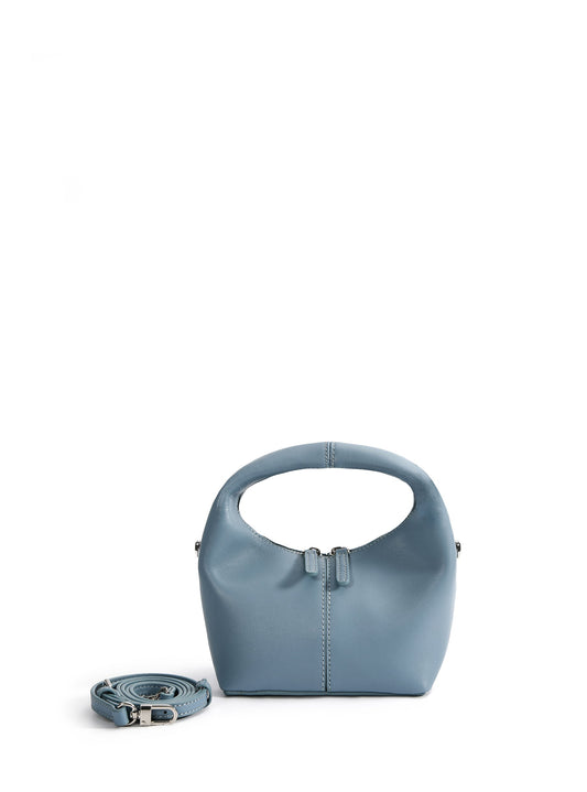 Rebecca Small Cutie Leather Bag, Blue by Bob Oré