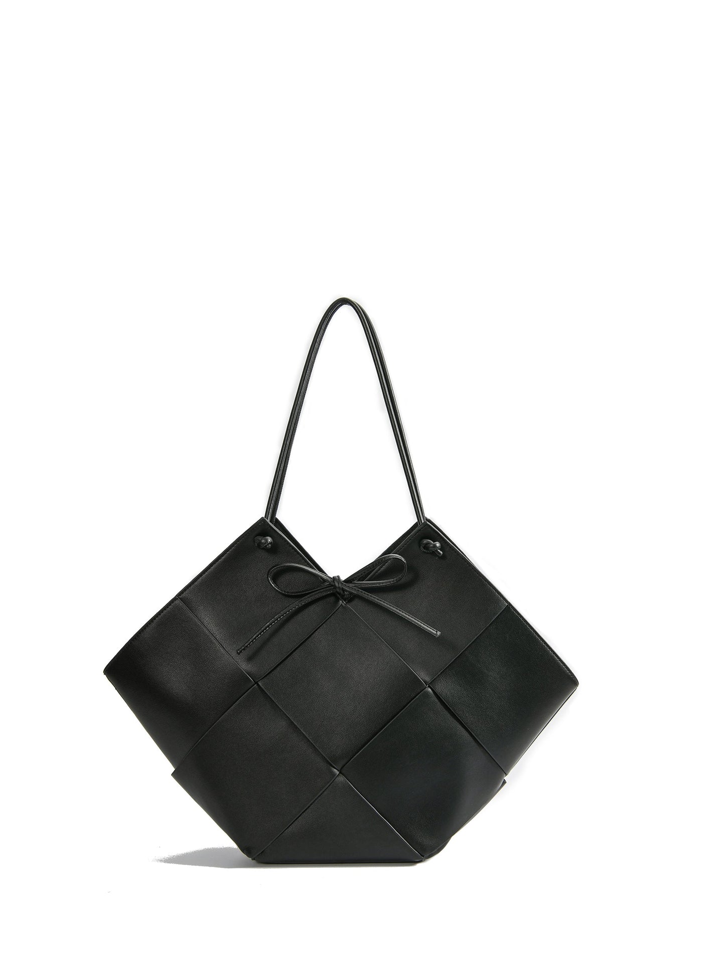 Taylor Contexture Leather Bag, Black by Bob Oré