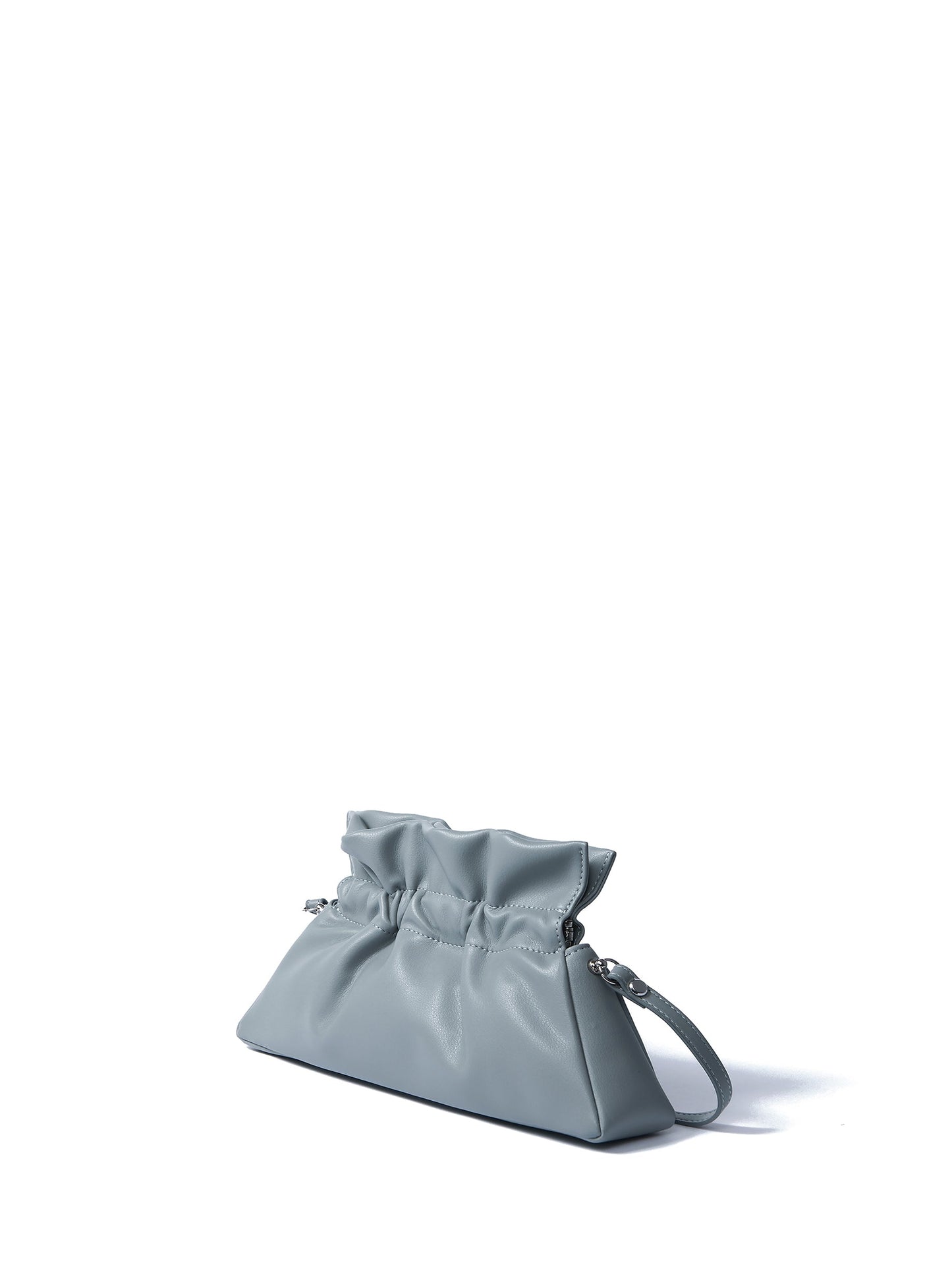 Mila Bag in Smooth Leather, Haze Blue by Bob Oré