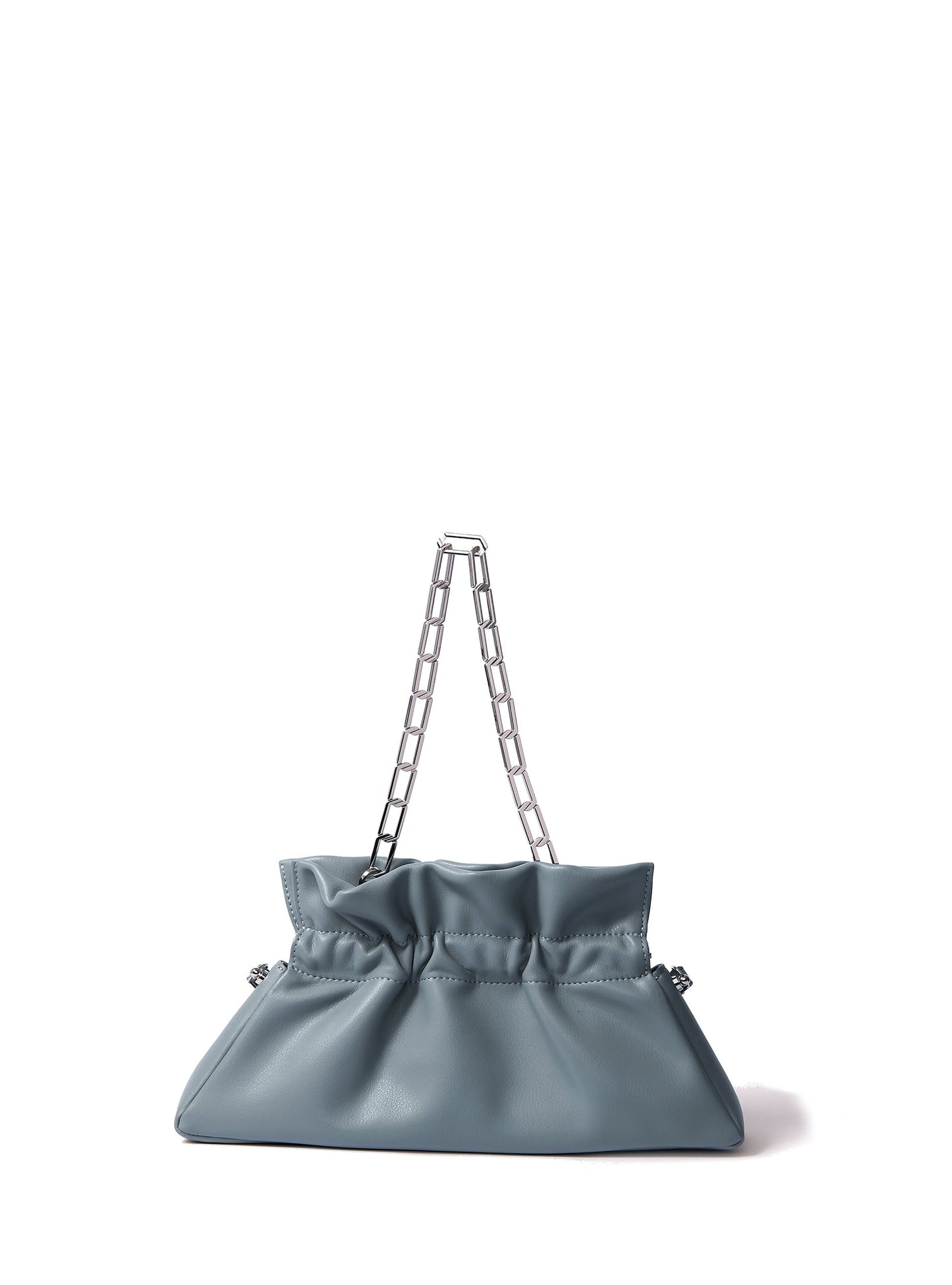 Mila Bag in Smooth Leather, Haze Blue by Bob Oré