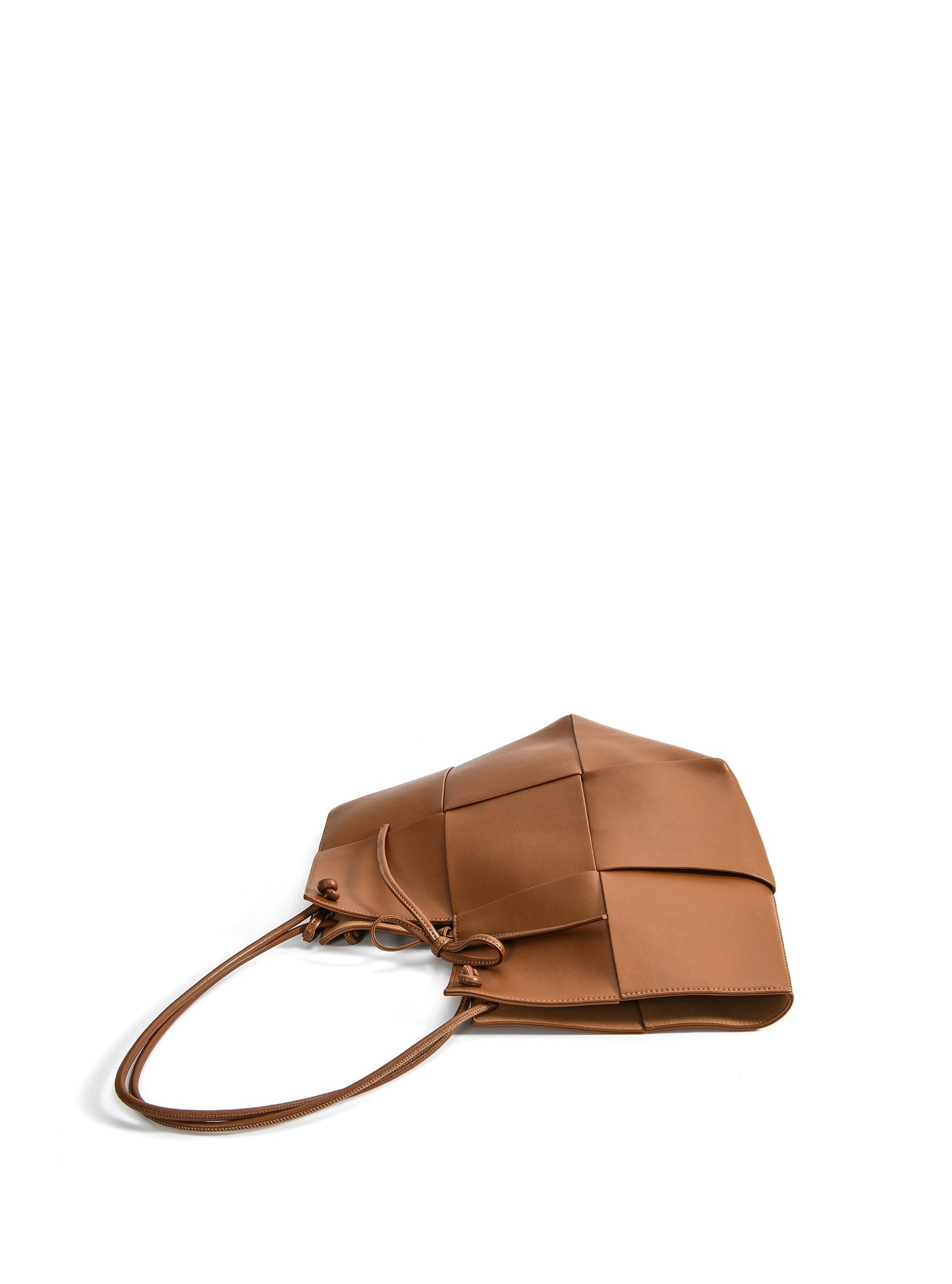 Taylor Contexture Leather Bag, Caramel by Bob Oré
