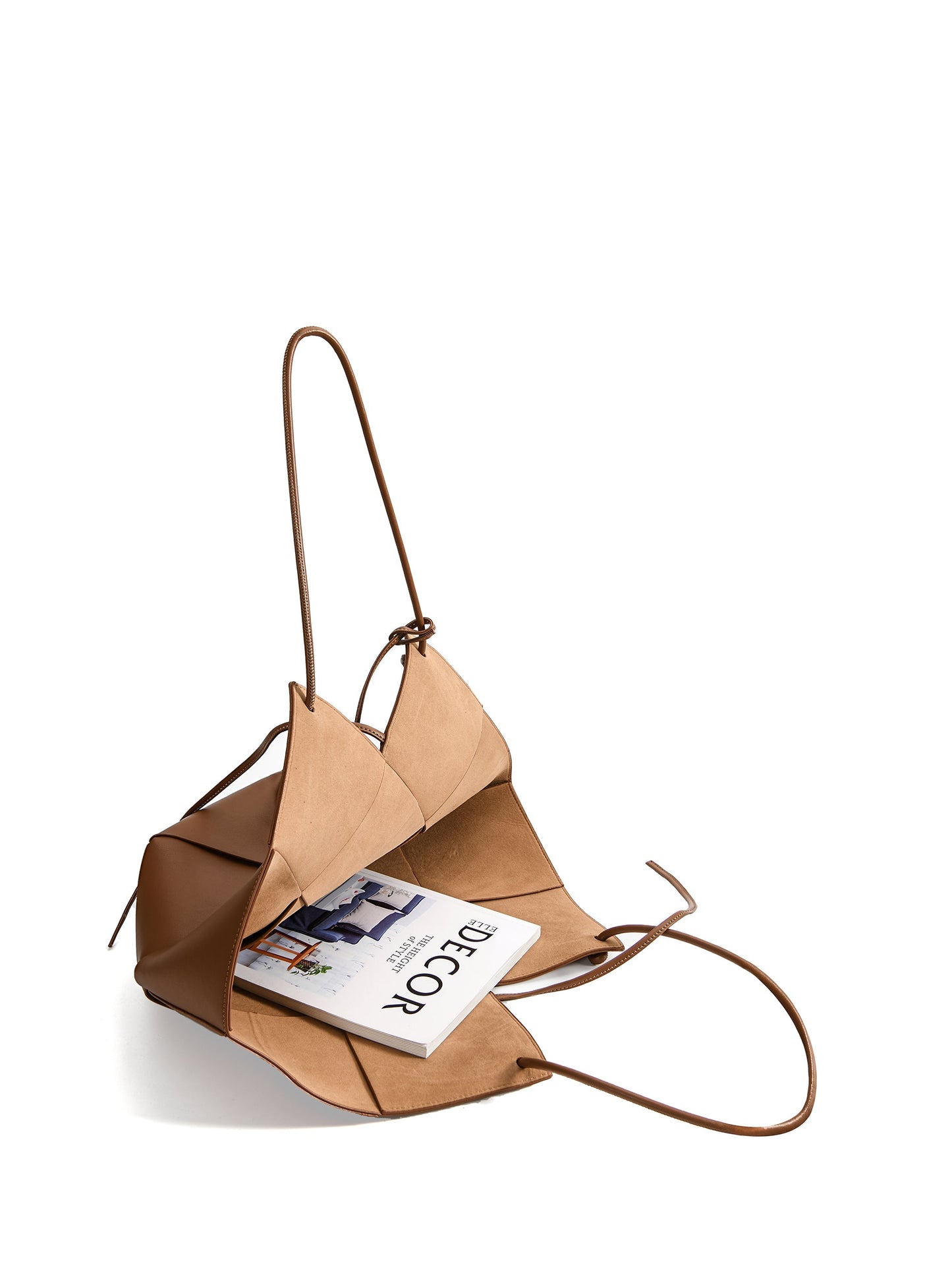 Taylor Contexture Leather Bag, Caramel by Bob Oré