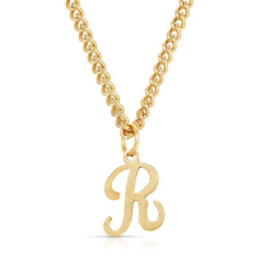 14k Initial Necklace X CAIT by Eight Five One Jewelry