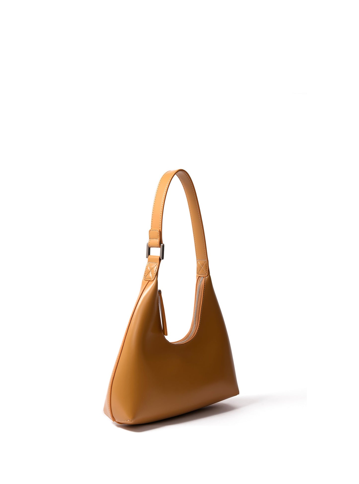 Alexia Bag in Smooth Leather, Yellow by Bob Oré