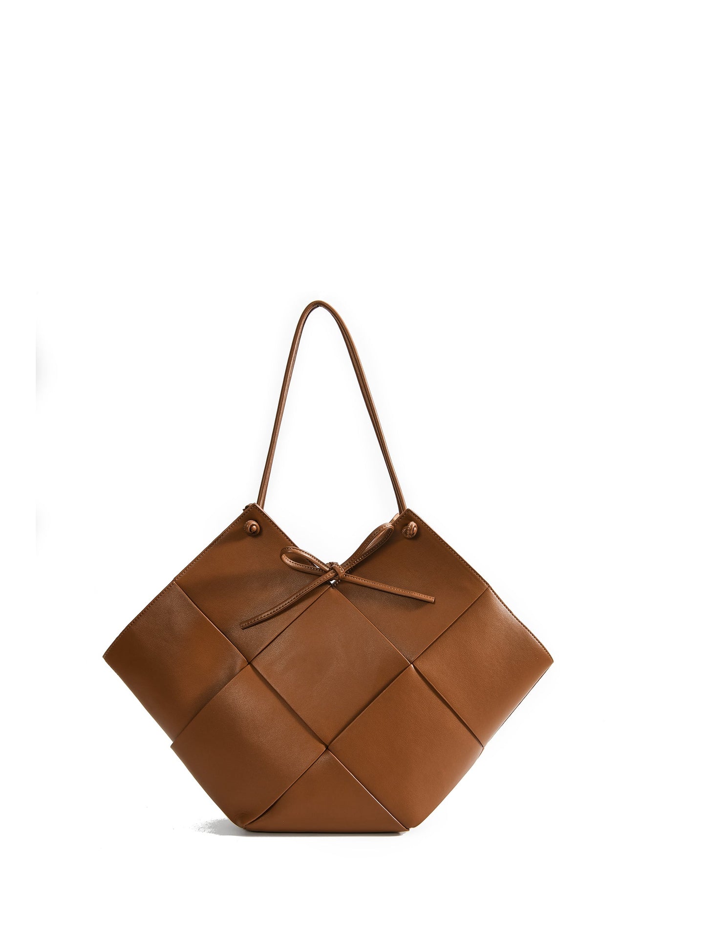 Taylor Contexture Leather Bag, Caramel by Bob Oré