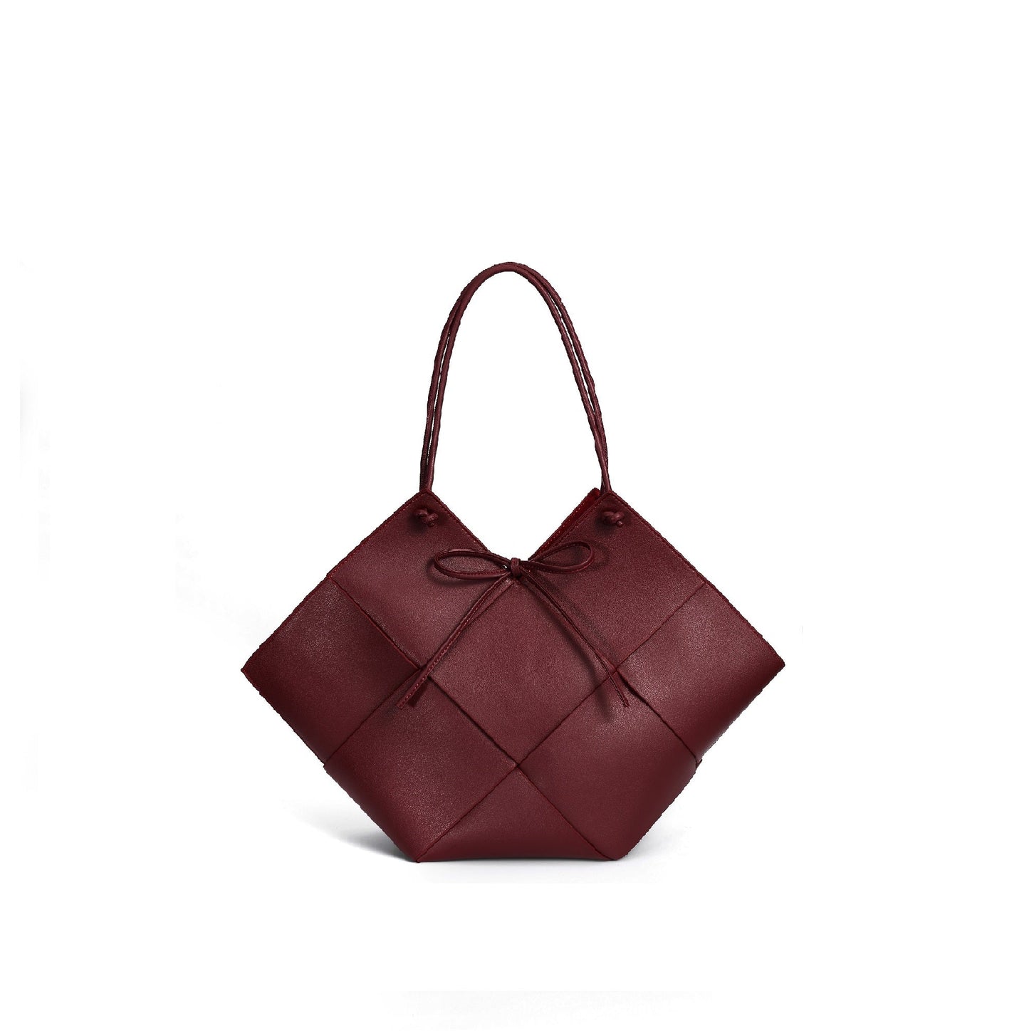 Taylor Contexture Leather Bag, Plum by Bob Oré