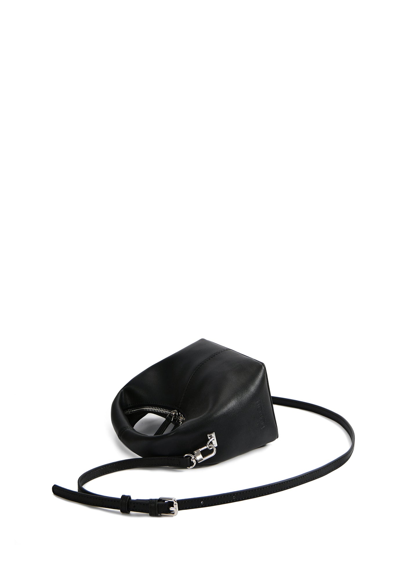 Rebecca Small Cutie Leather Bag, Black by Bob Oré