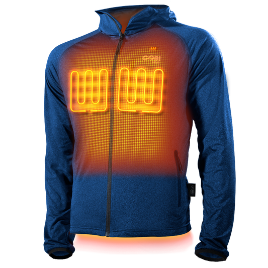 Apex Mens Heated Tech Hoodie by Gobi Heat