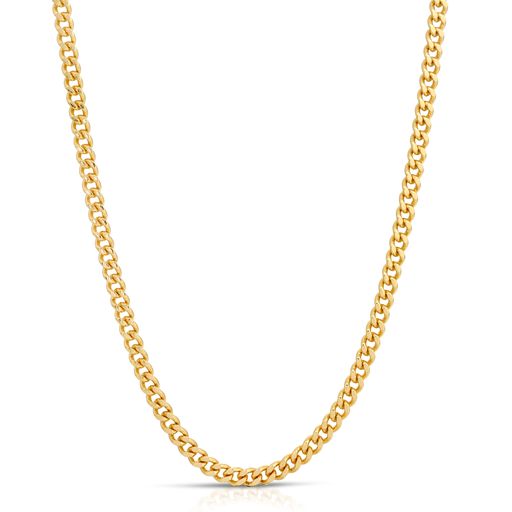 14k Curb Necklace X CAIT by Eight Five One Jewelry