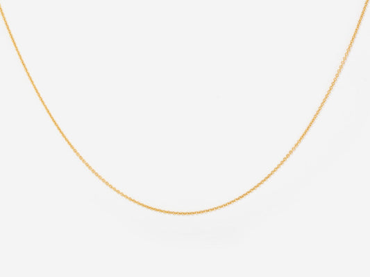 Cable Chain Necklace by Little Sky Stone