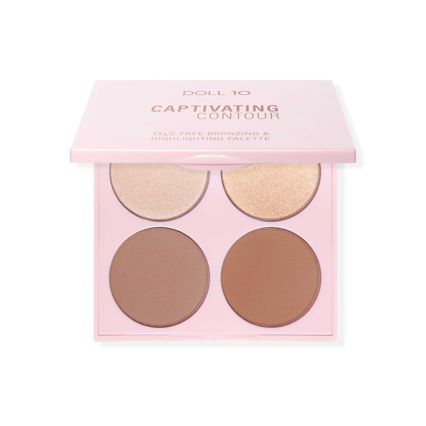 Captivating Contour Talc-Free Bronzing & Highlighting Palette by Doll 10 Beauty