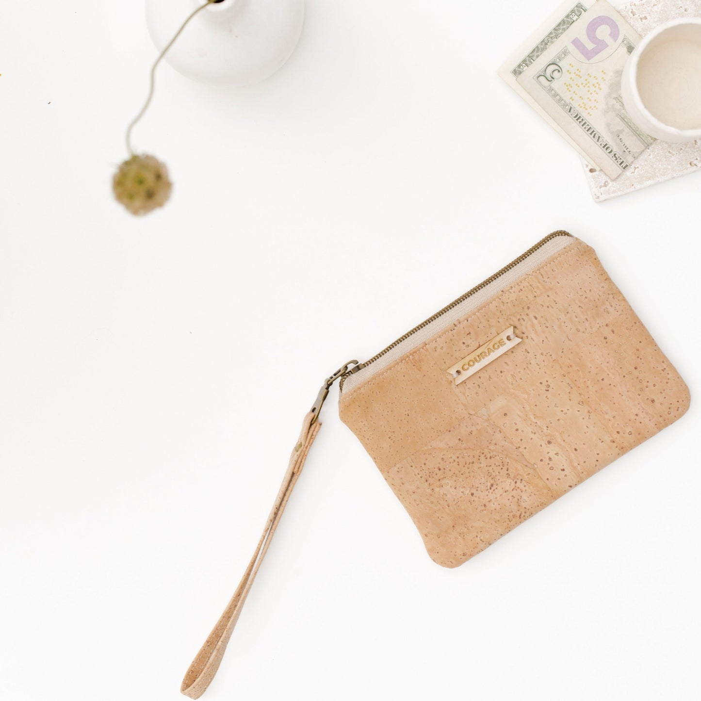 GIVER card wristlet | NATURAL by Carry Courage