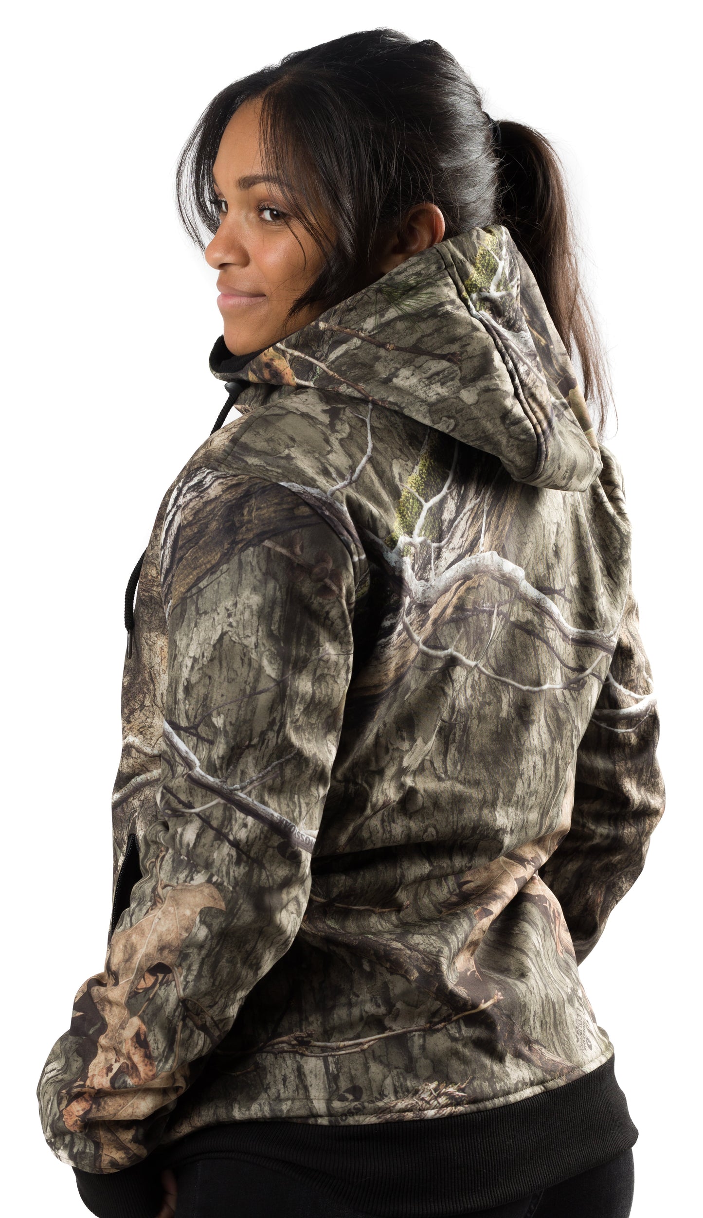 Shadow Womens Heated Hunting Hoodie - Mossy Oak® Camo by Gobi Heat