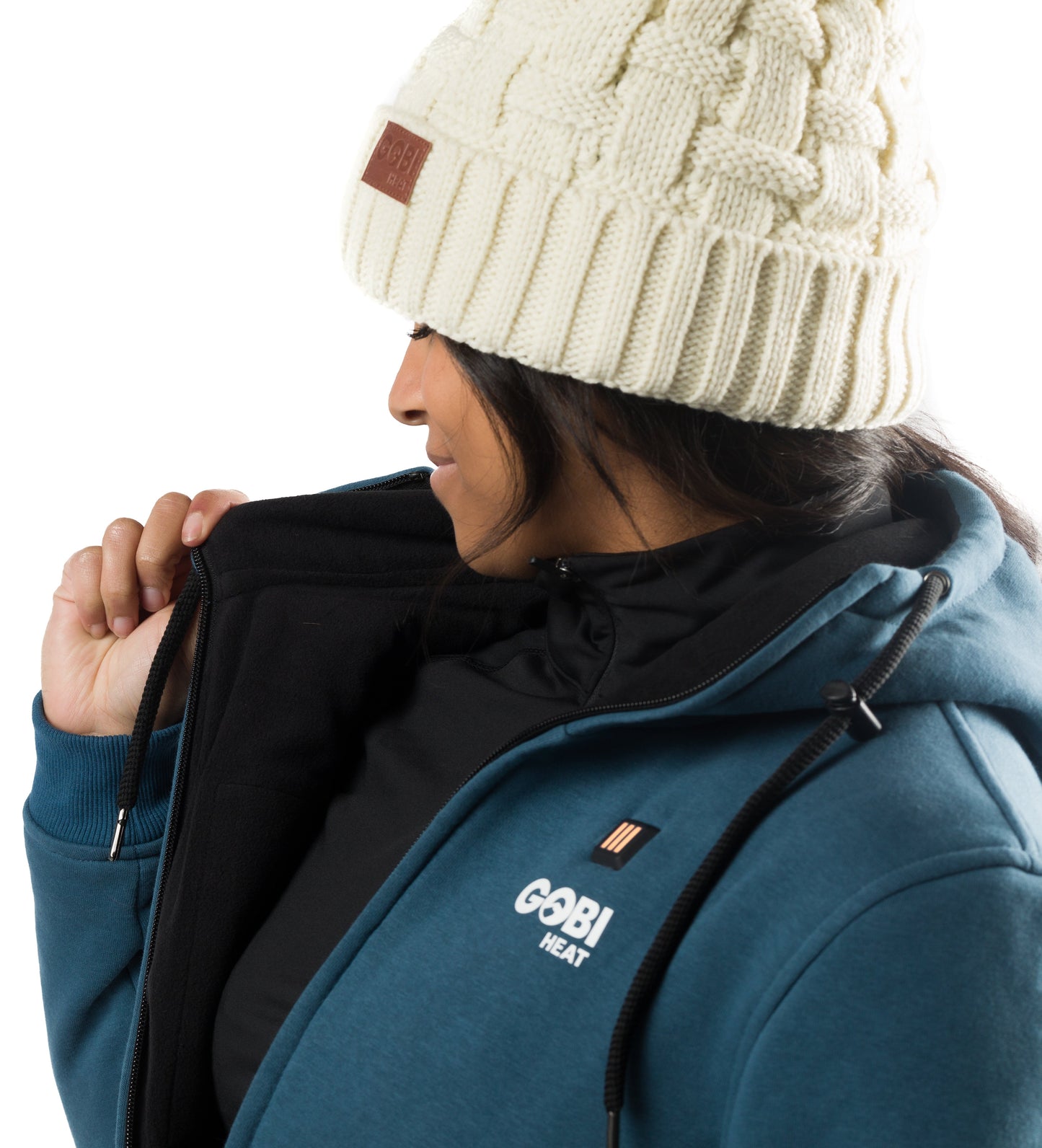 Ridge Womens Heated Hoodie by Gobi Heat