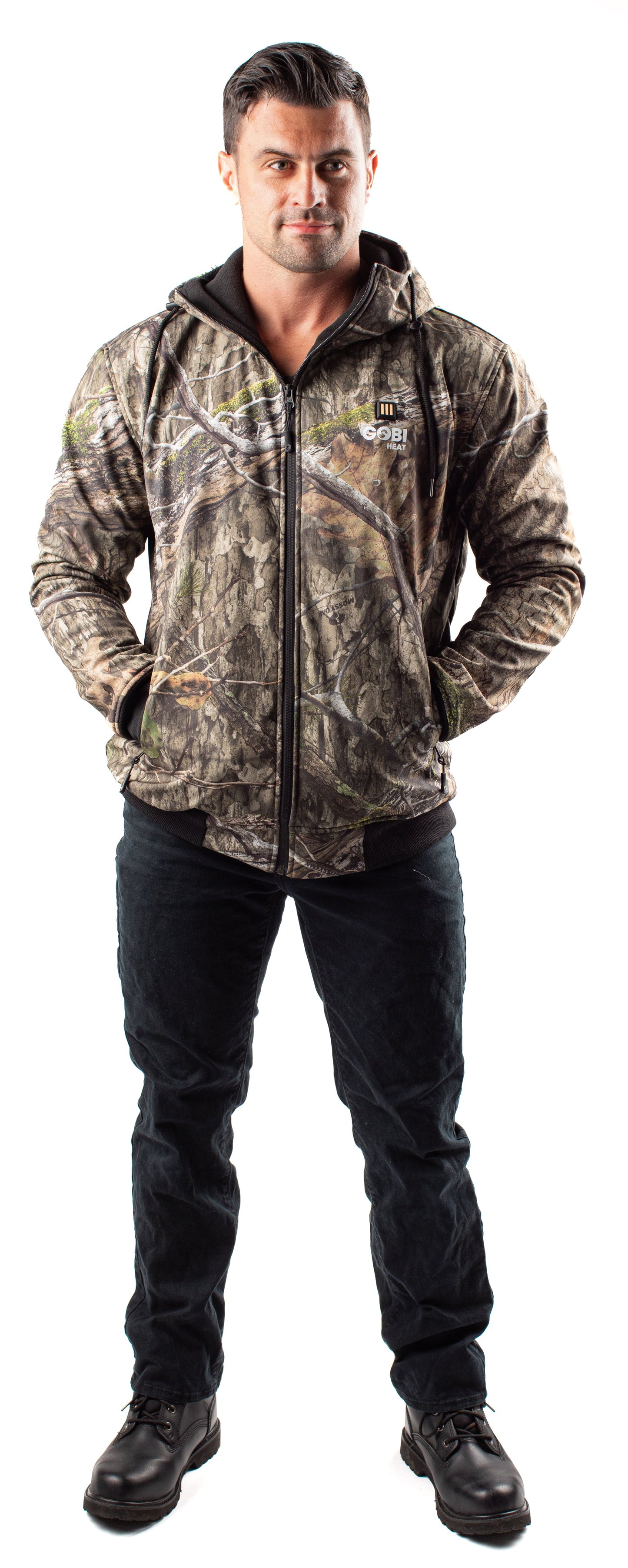 Shadow Heated Hunting Hoodie - Mossy Oak® Camo by Gobi Heat