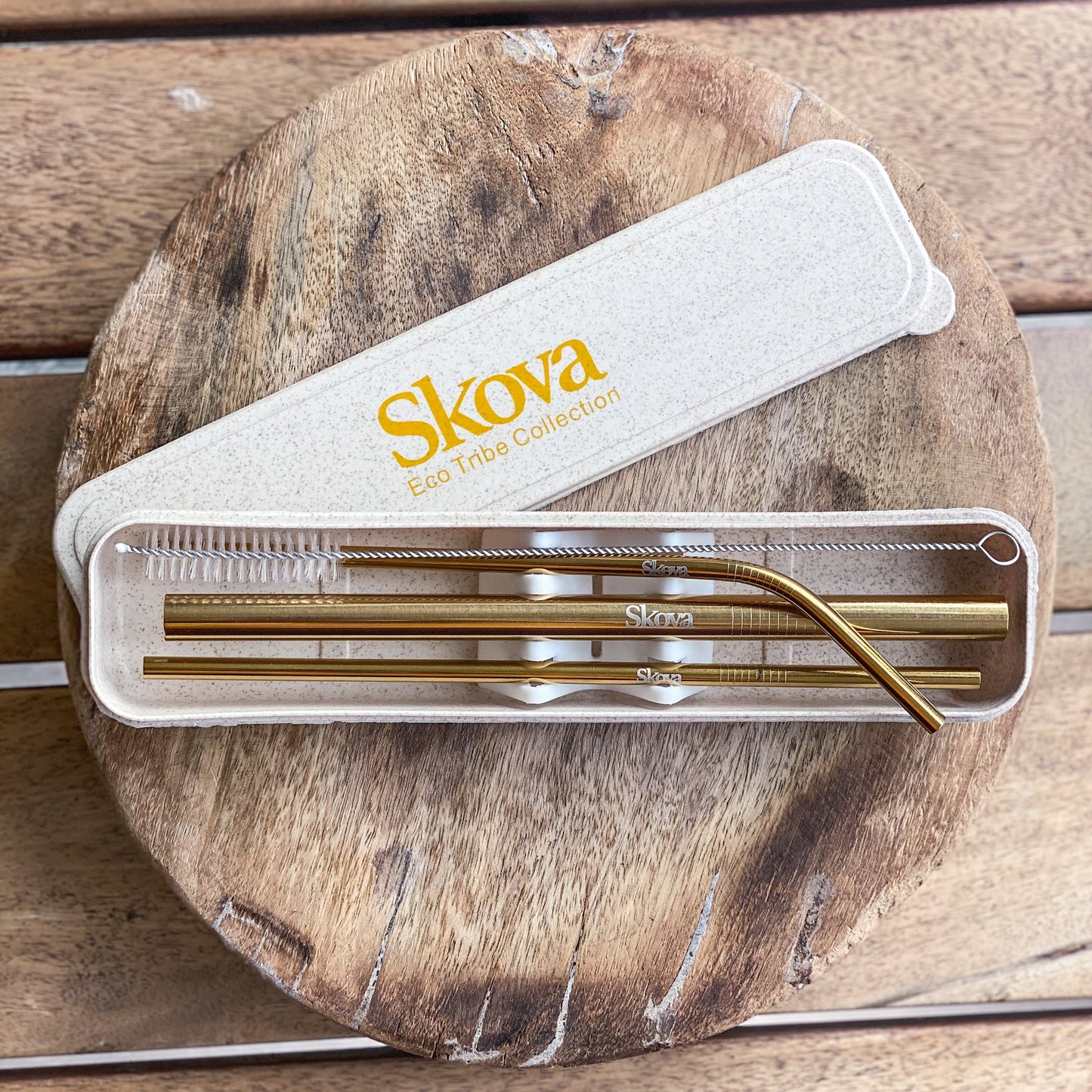 Eco Tribe Straws -GOLD by SKOVA