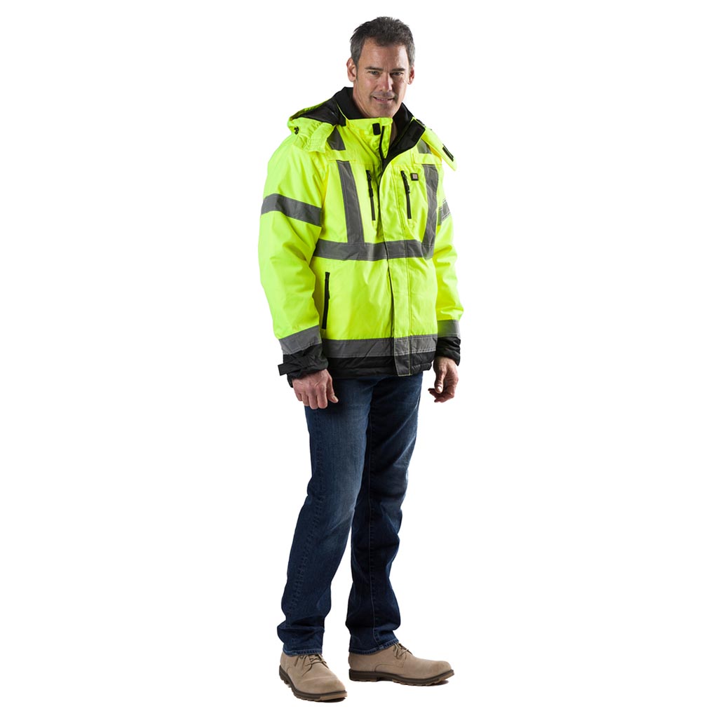 Flash Heated Hi Vis Jacket by Gobi Heat