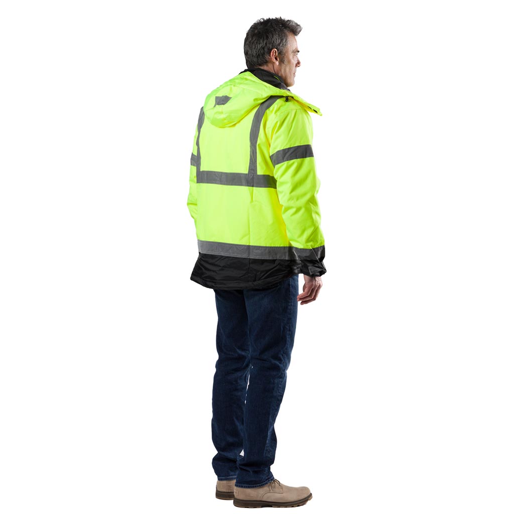 Flash Heated Hi Vis Jacket by Gobi Heat