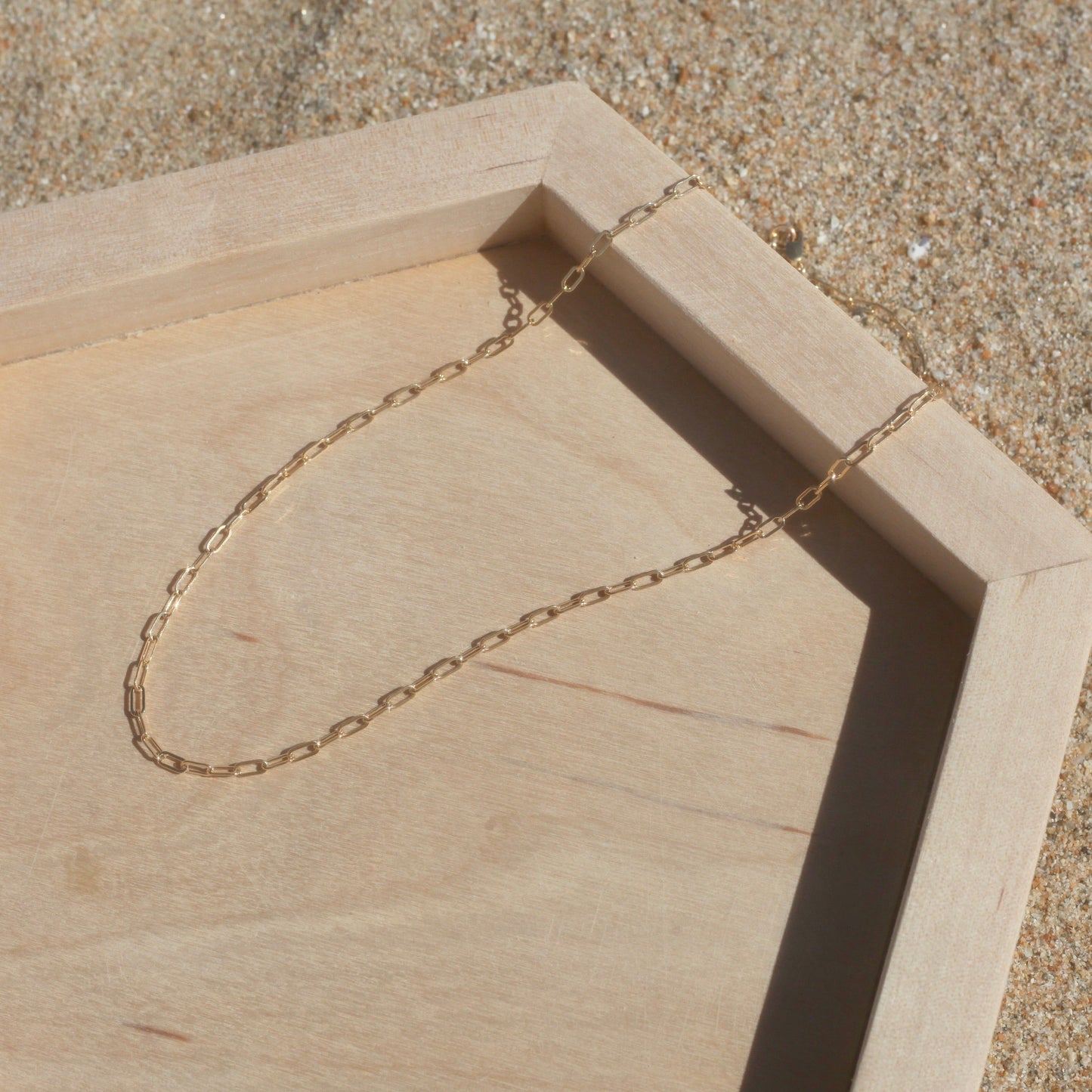 Bold Paperclip Chain Necklace by Urth and Sea