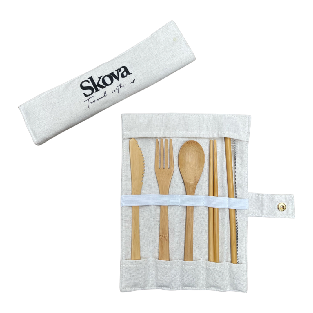 Eco Bamboo Utensils by SKOVA