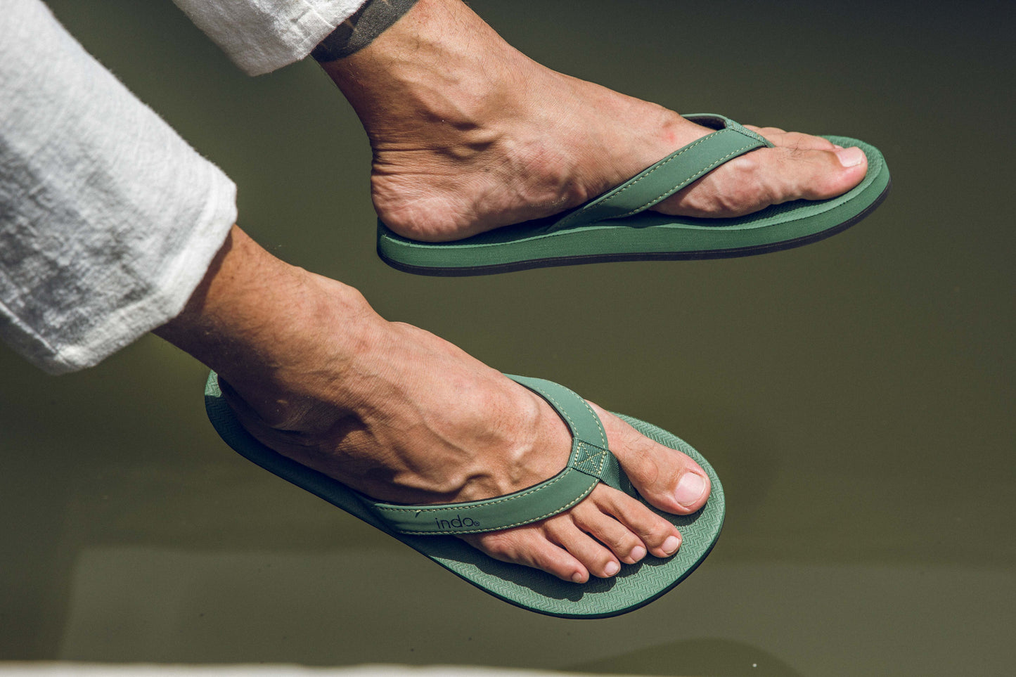 Men’s Flip Flops - Leaf by Indosole