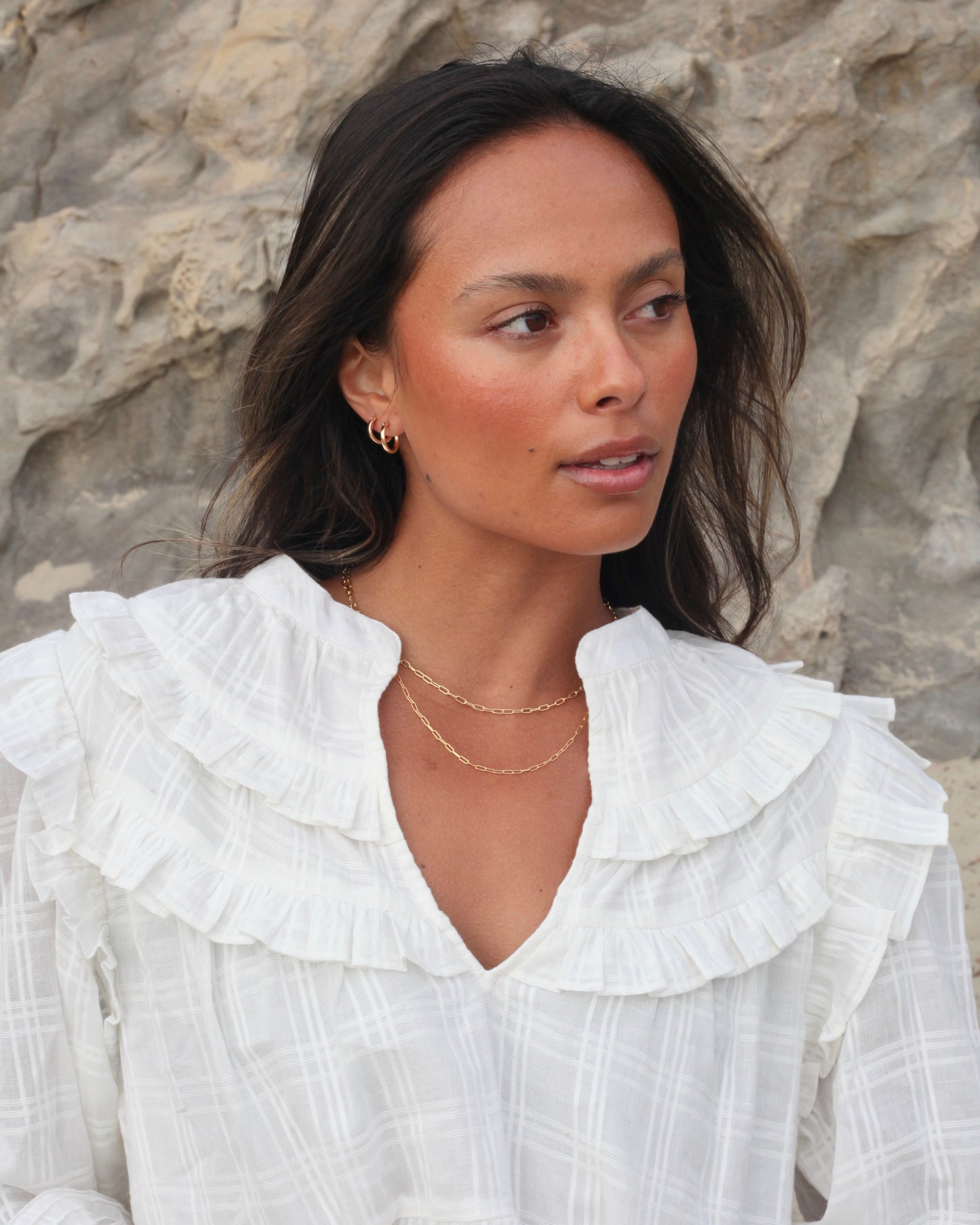 Bold Paperclip Chain Necklace by Urth and Sea