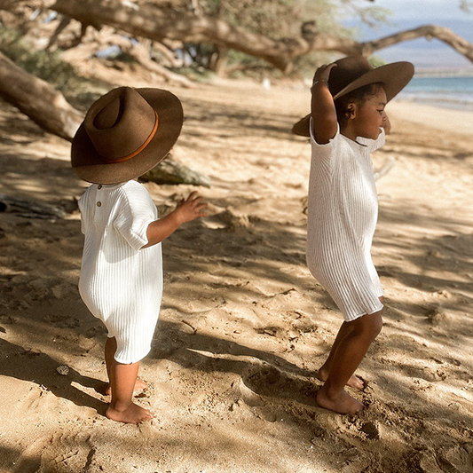 Kid's - Mini Vida Rancher Wool Hat by Made by Minga