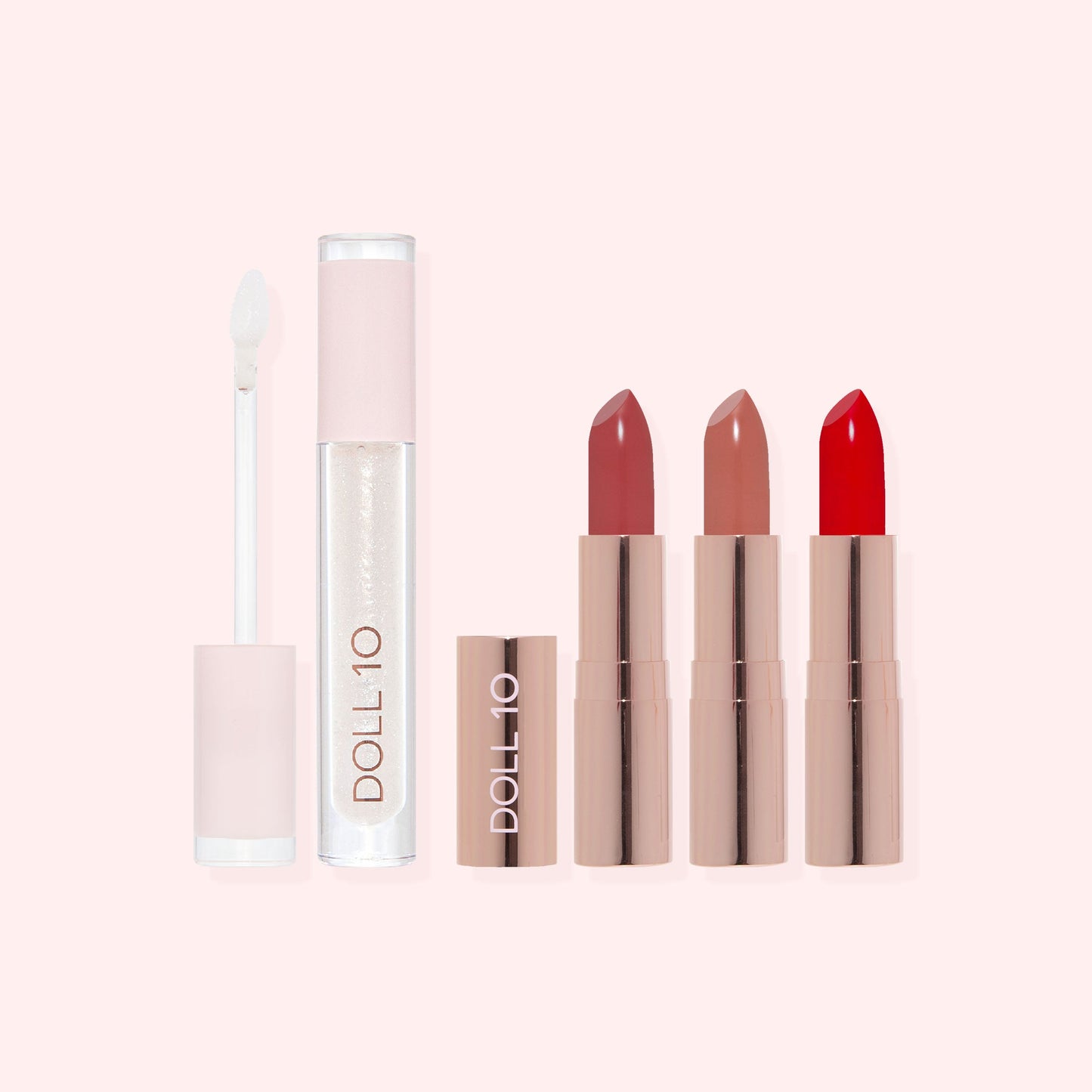 Lips by Leah 4-Piece Collection by Doll 10 Beauty