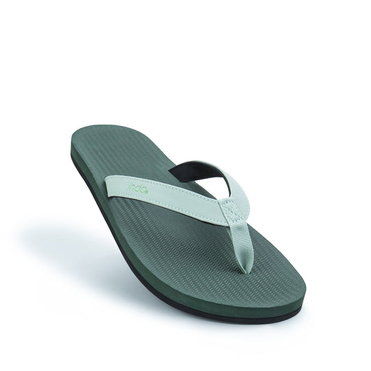 Men’s Flip Flops - Leaf/Leaf Light by Indosole