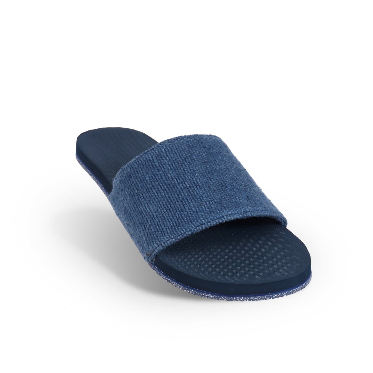 Men’s Slide Recycled Pable Straps - Indigo/Shore by Indosole