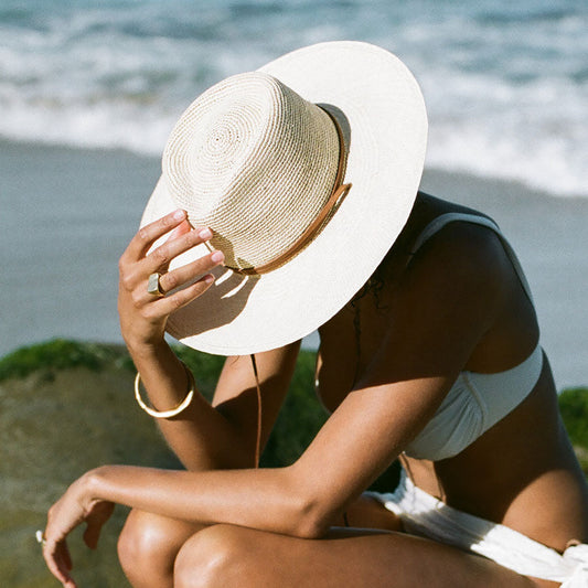 La Ranchera Natural Straw Hat by Made by Minga
