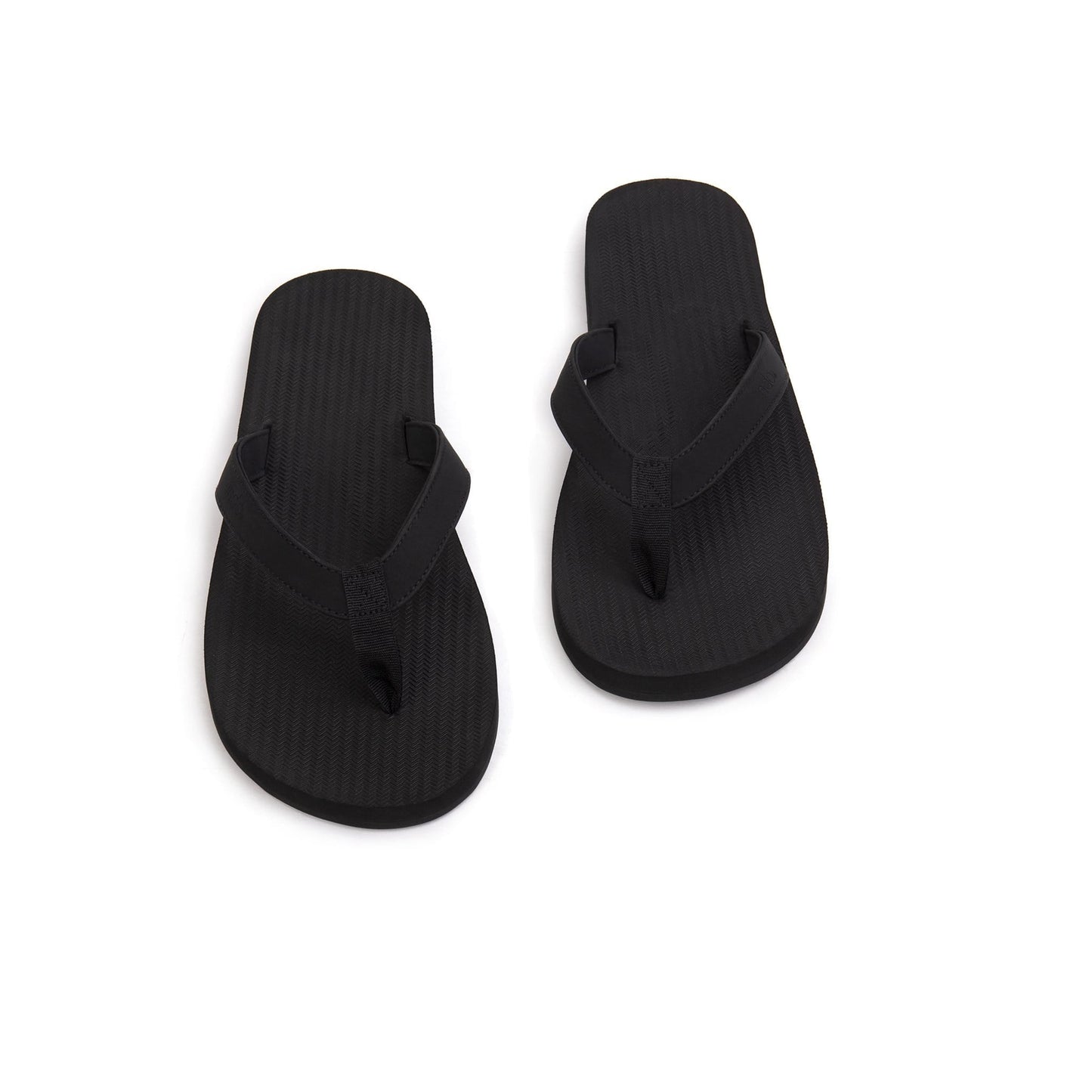 Men’s Flip Flops - Black by Indosole