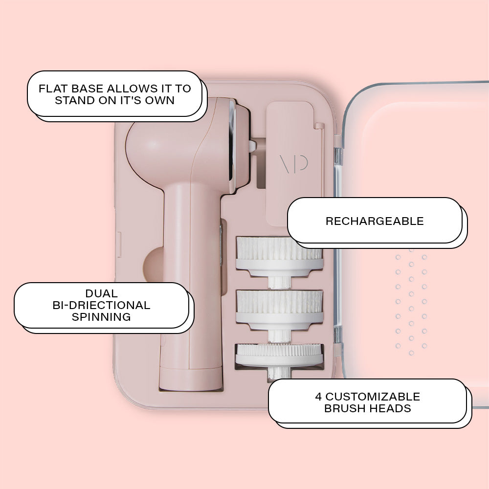 Raedia 2.0 | Facial Cleansing Brush + Body Brush by Vanity Planet