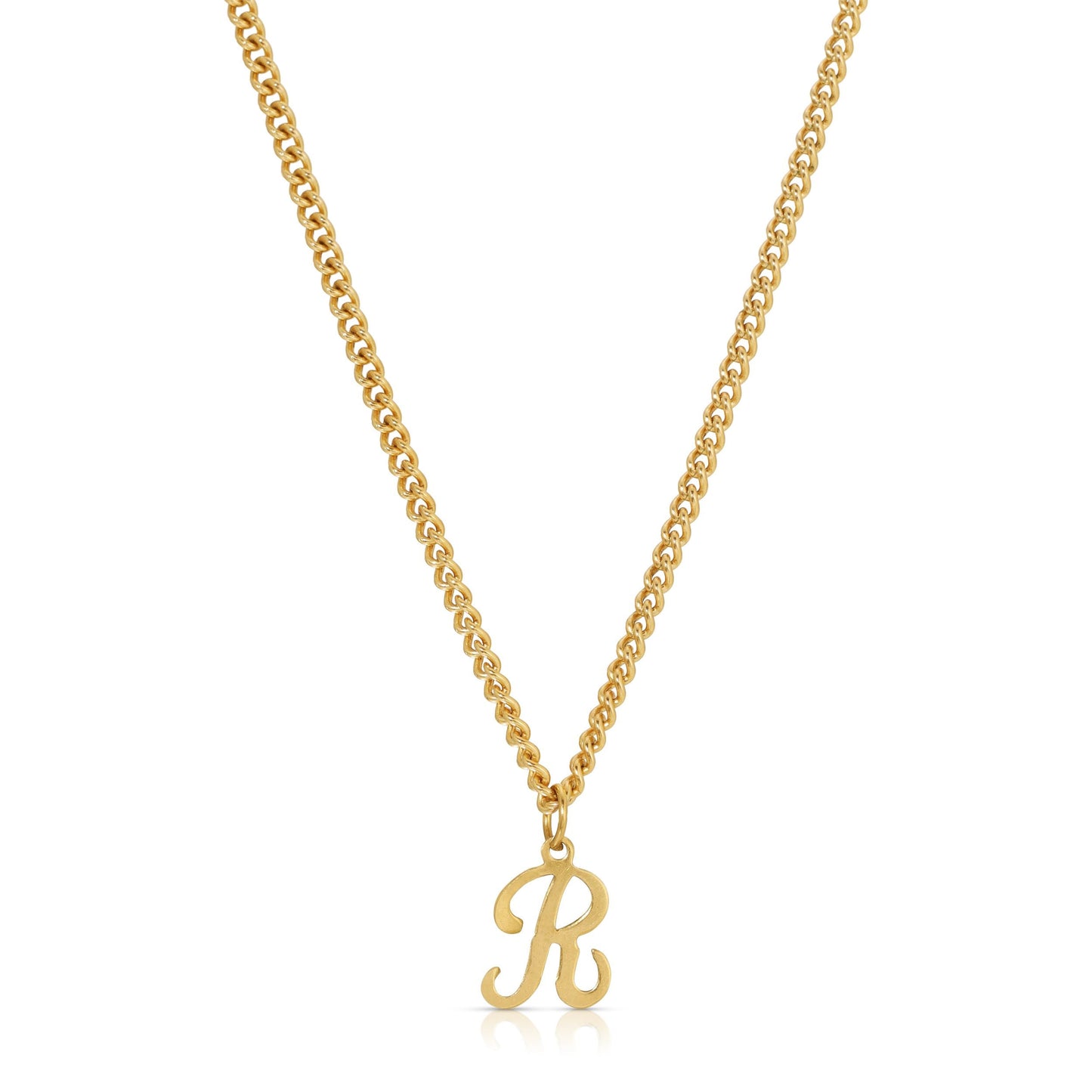 14k Initial Necklace X CAIT by Eight Five One Jewelry