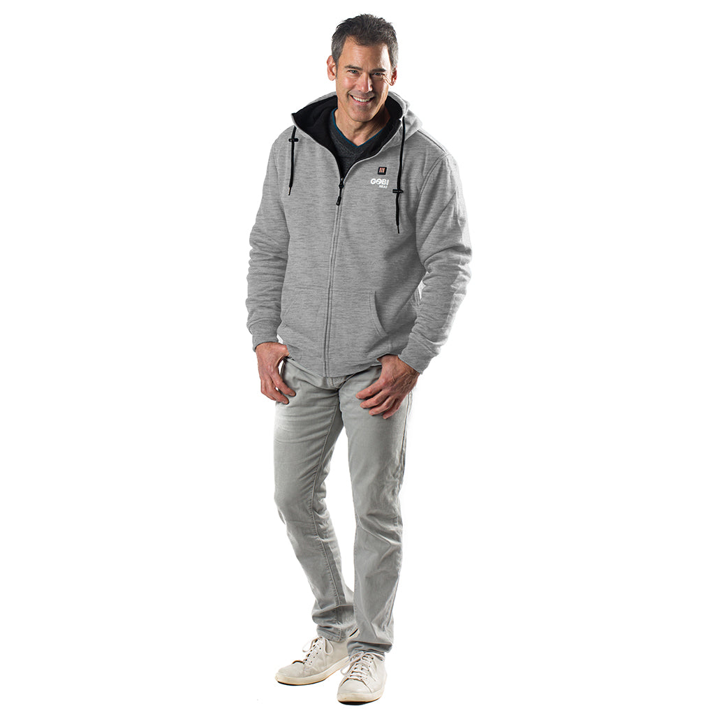 Ridge Mens Heated Hoodie by Gobi Heat