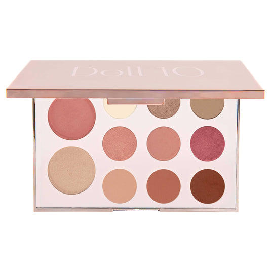 Rose Brilliance Face & Eye Palette by Doll 10 Beauty