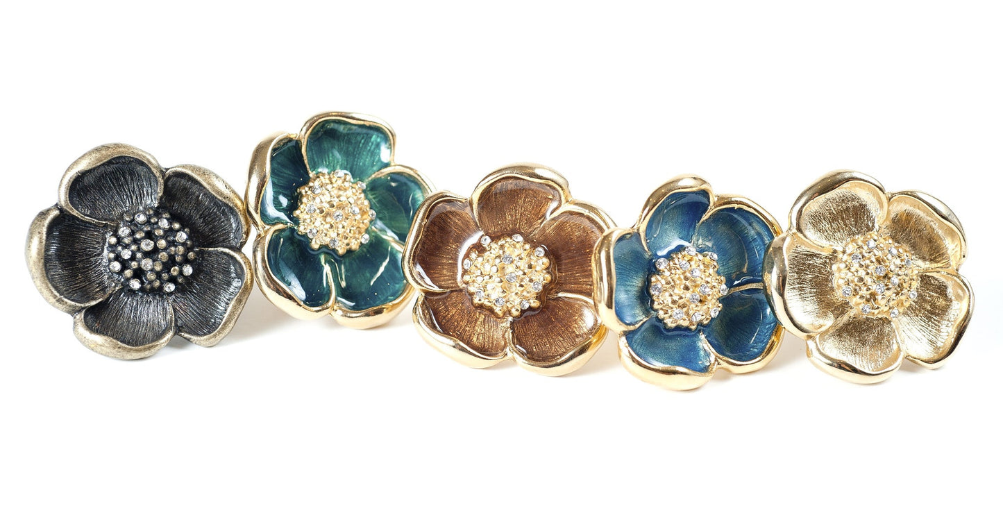 Bohemian Flower ring by SKOVA