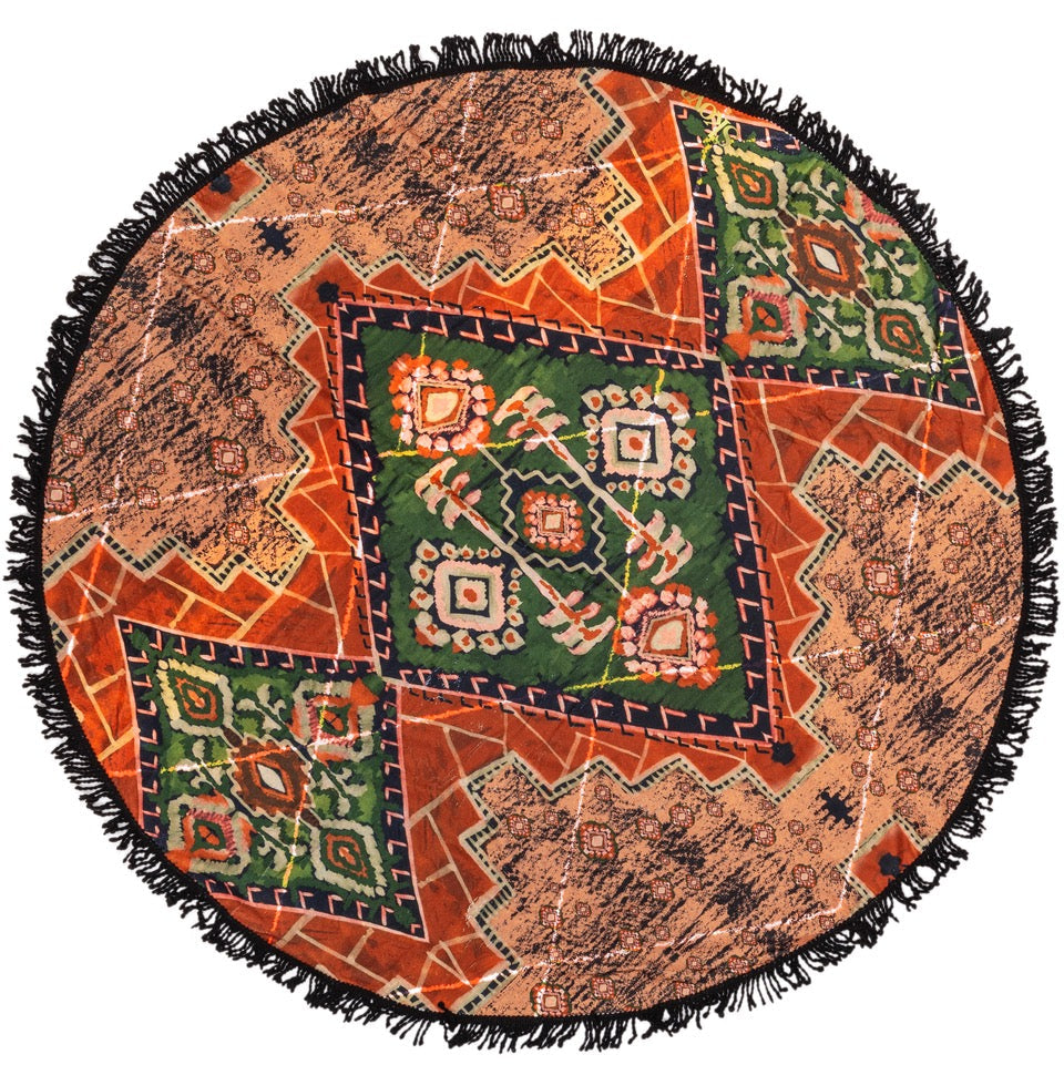 Fez Round Towel by SKOVA