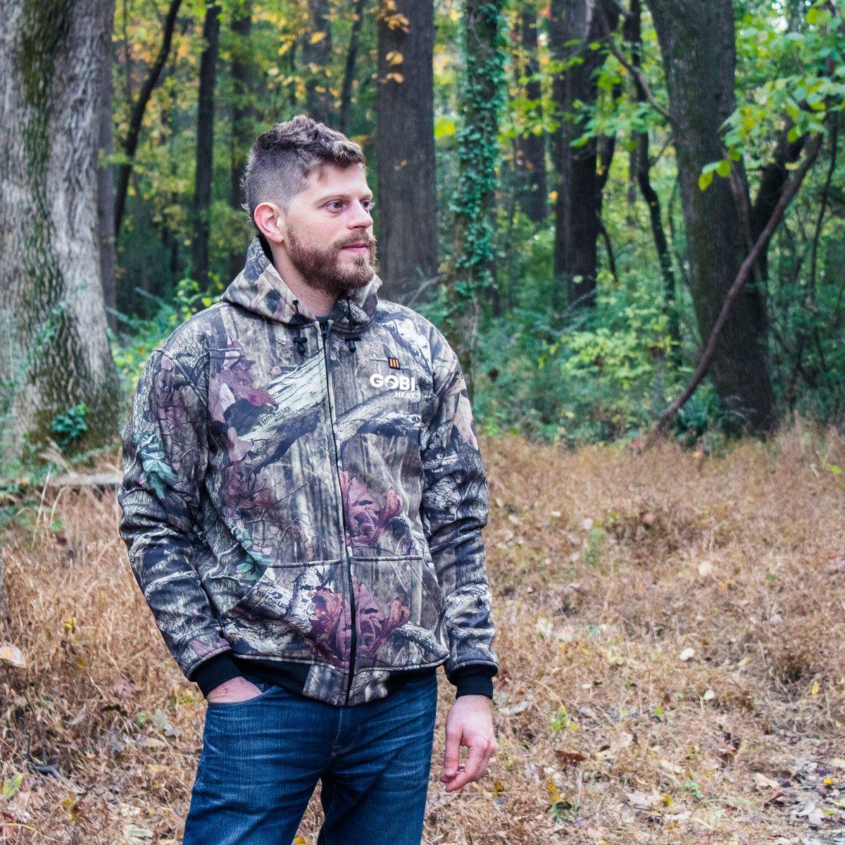 Shadow Heated Hunting Hoodie - Mossy Oak® Camo by Gobi Heat