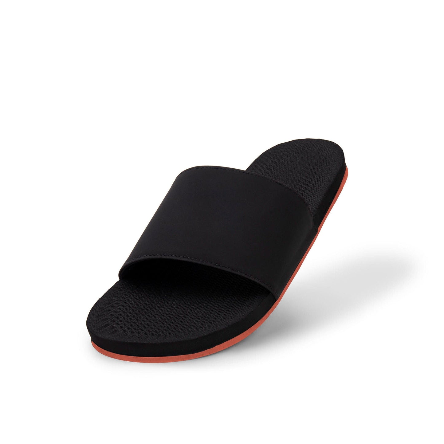 Women's Slide Sneaker Sole - Black/Orange Sole by Indosole