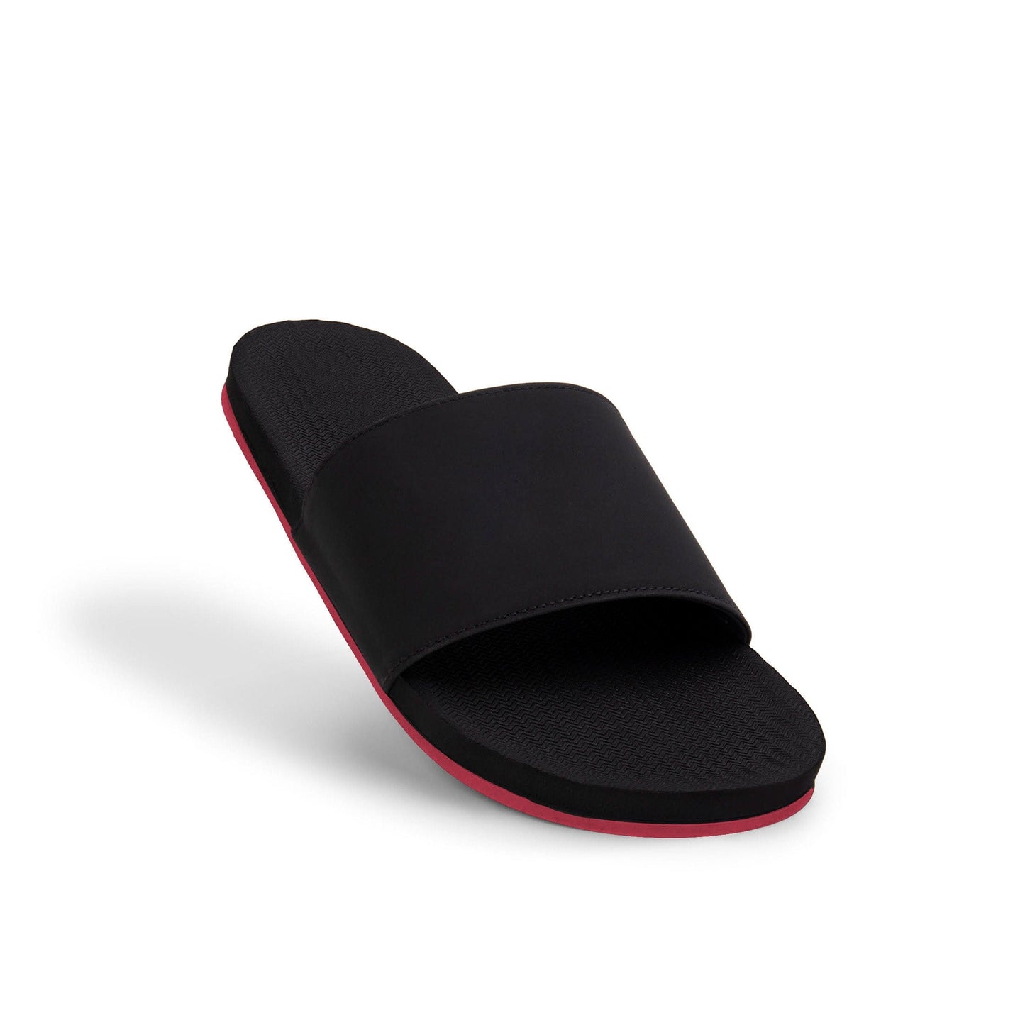 Men’s Slide Sneaker Sole - Red Sole/Black by Indosole